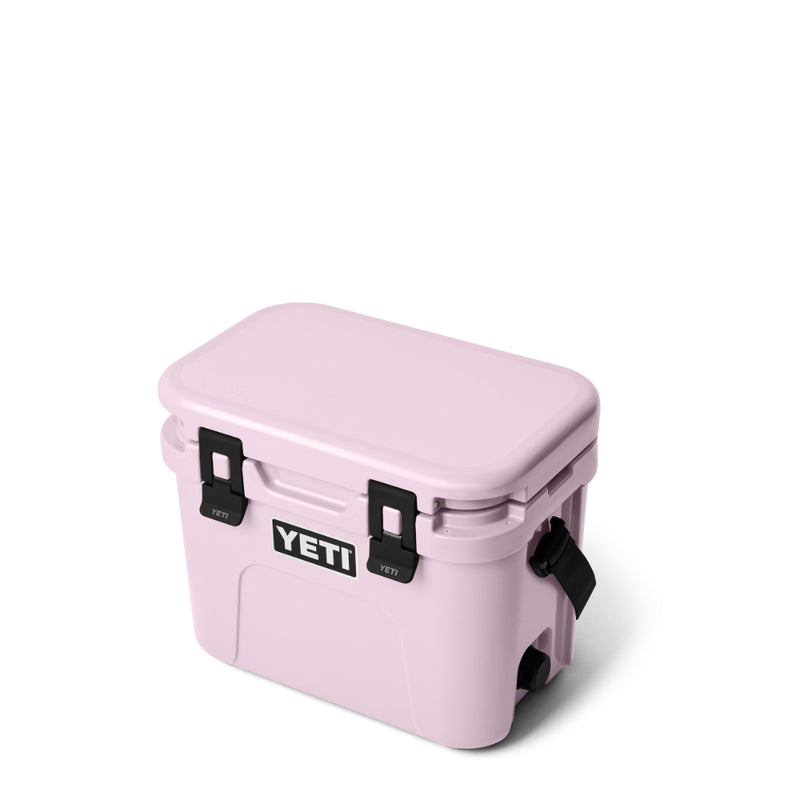 Cherry Blossom | YETI Roadie 15 Image Showing Angled Top View, Lid Closed.