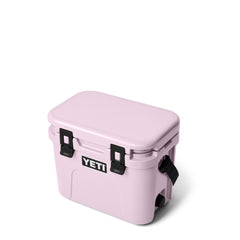 Cherry Blossom | YETI Roadie 15 Image Showing Angled Top View, Lid Closed.