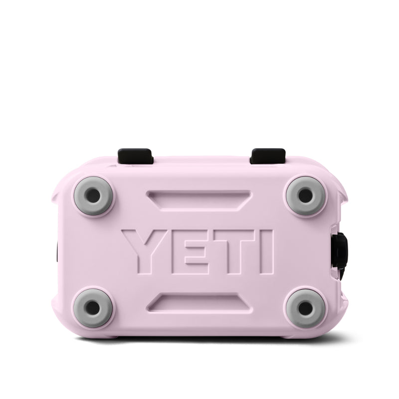 Cherry Blossom | YETI Roadie 15 Hard Cooler Image Showing Bottom View.