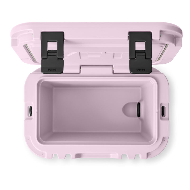 Cherry Blossom | YETI Roadie 15 Hard Cooler Image Showing Top View, Lid Open.