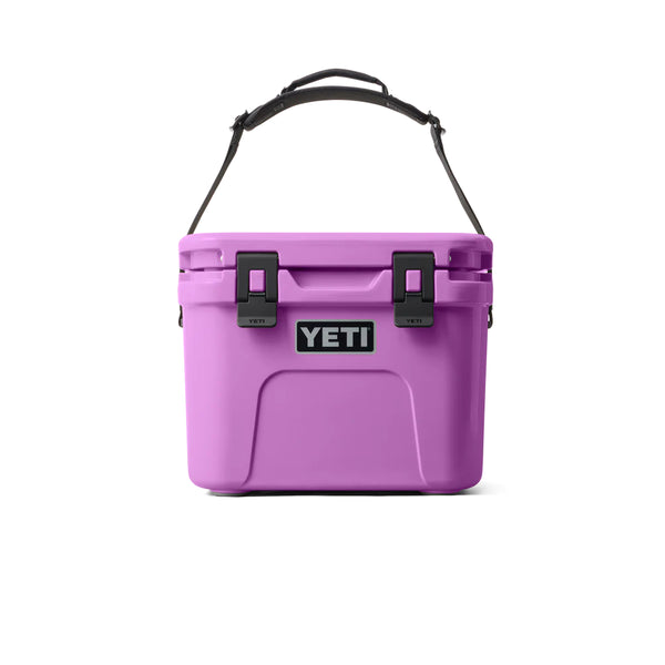 Desert Bloom | YETI Roadie 15 Image Showing Front View, Handle Up.
