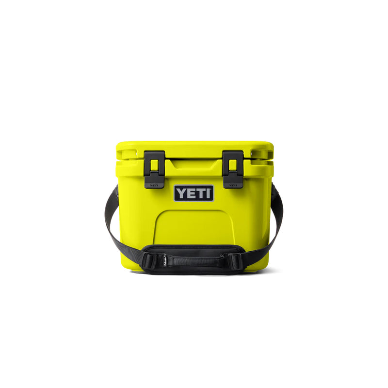 Firefly Yellow | YETI Roadie 15 Hard Cooler Image Showing No Logos OR Titles.