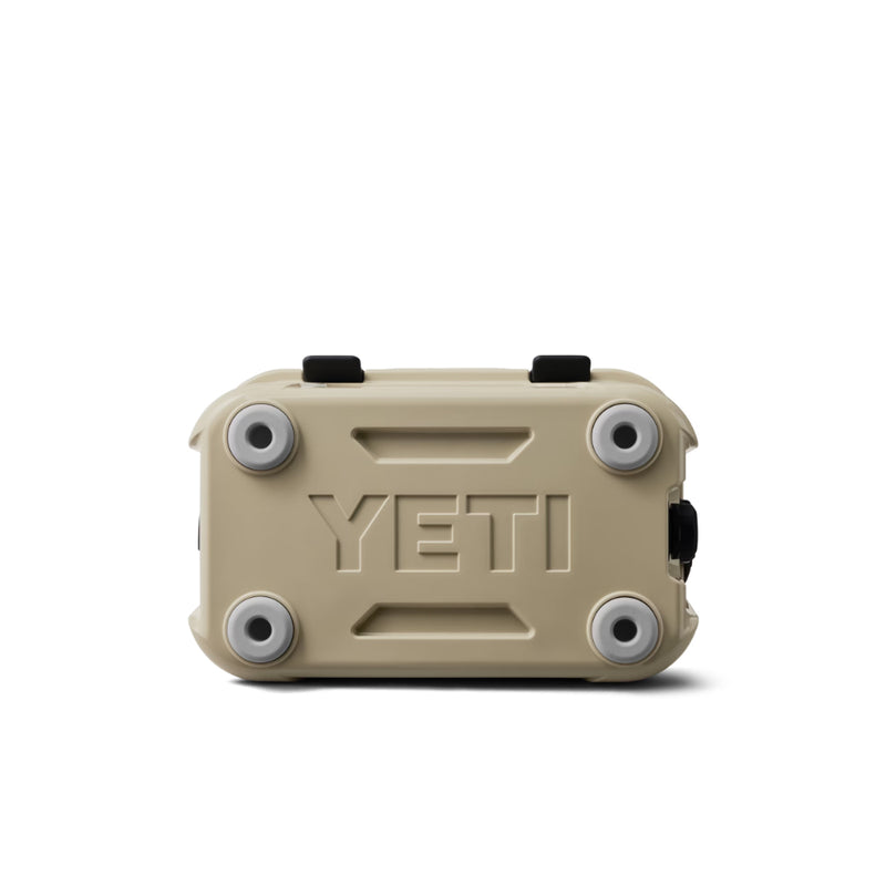 Tan | YETI Roadie 15 Image Showing The Non-Slip Feet On The Bottom.