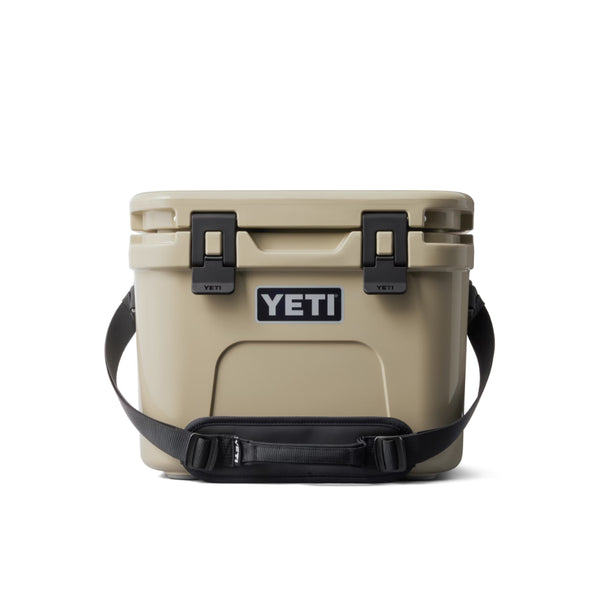 Tan | YETI Roadie 15 Hard Cooler Image Showing No Logos Or Titles.
