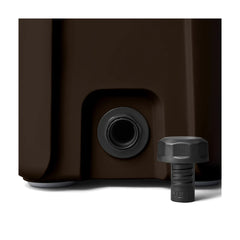 Wetlands Camo | YETI Roadie 15 Image Showing Close Up View Of Of The BESTDAM Drain Plug.