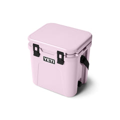 Cherry Blossom | YETI Roadie 24 Hard Cooler 2.0 Image Showing Angled Side View, Lid Down.