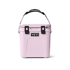 Cherry Blossom | YETI Roadie 24 Hard Cooler 2.0 Image Showing Handle Up.