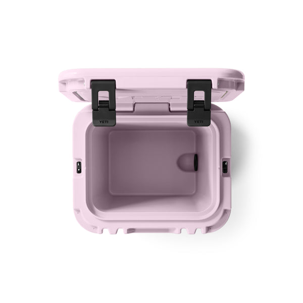 Cherry Blossom | YETI Roadie 24 Hard Cooler 2.0 Image Showing Top View Lid Up.