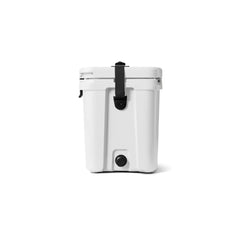White | YETI Roadie 24 Hard Cooler 2.0 Image Showing Side View.