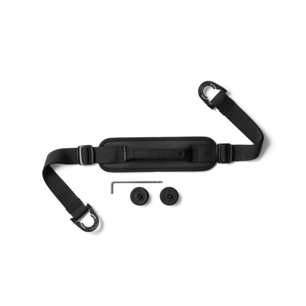 Black | YETI Roadie 8 Doubleduty Strap Image Showing No Logos Or Titles.