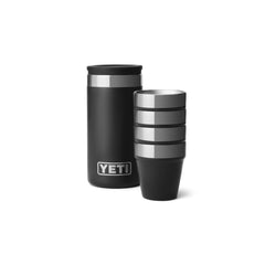 Black | YETI Shot Glasses With Case Image Showing No Logos Or Titles.