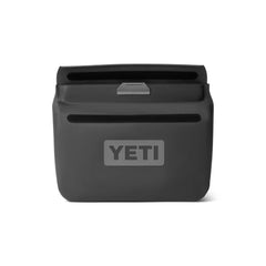 Black | YETI Sidekick Dry 3L Image Showing Front View, With Top Open.