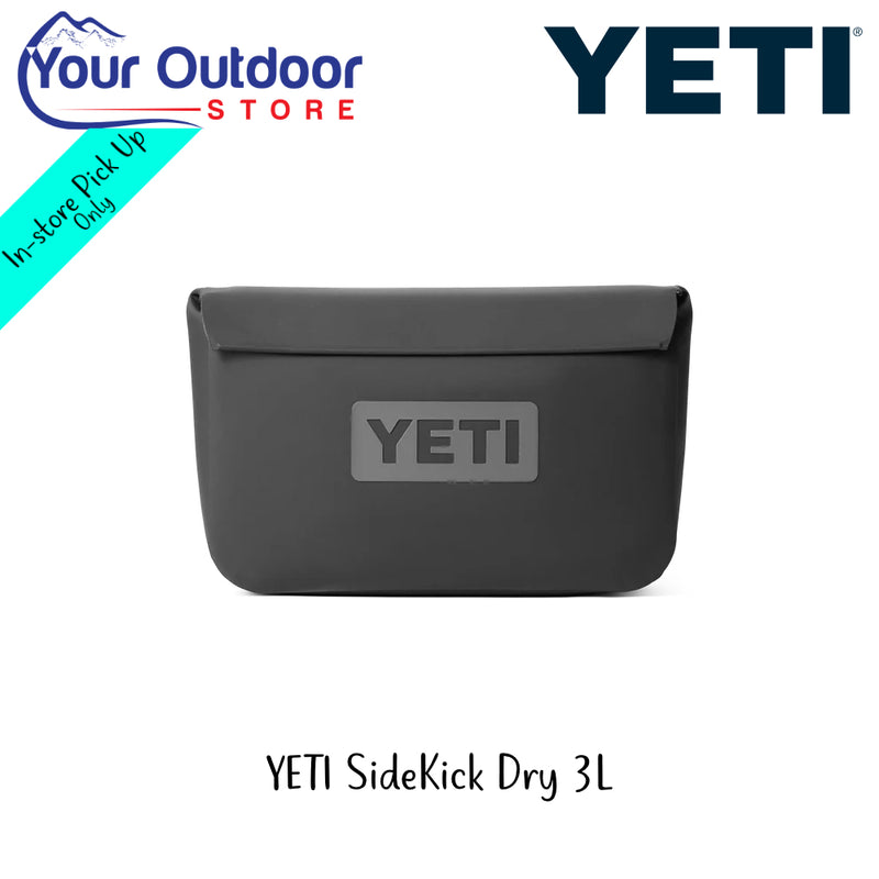 YETI Sidekick Dry 3L | Hero Image Showing Logos And Titltes.