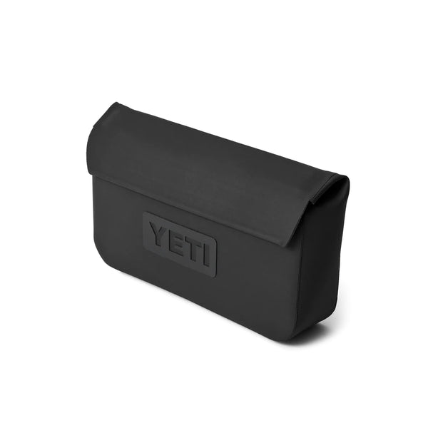 Black | YETI Sidekick 1L Dry Case Image Showing Angled Side View.