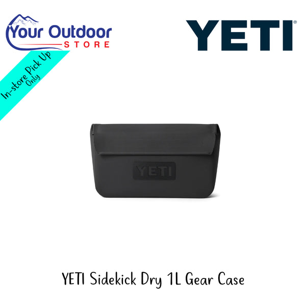 YETI Sidekick Dry 1L Gear Case | Hero Image Showing All Logos And Titles.