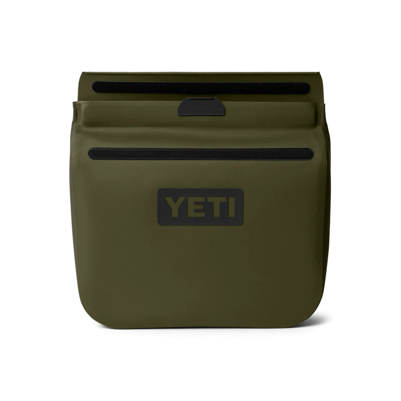 6L/Olive-Black | YETI Sidekick Dry 6L Gear Case Image Showing Front View, Open.