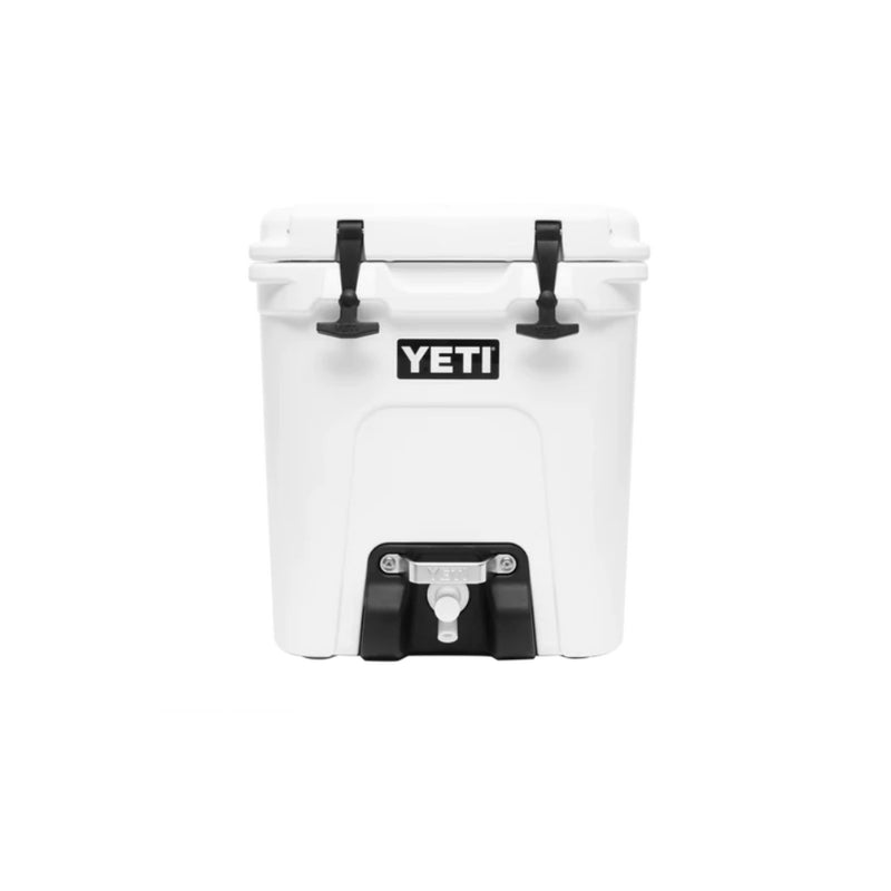 White | YETI Silo 22.7 Litre Water Cooler With Tap Image Showing No Logos Or Titles.