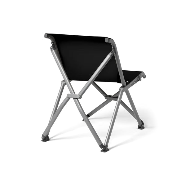Black | YETI Trailhead Field Chair Image Showing Back View.