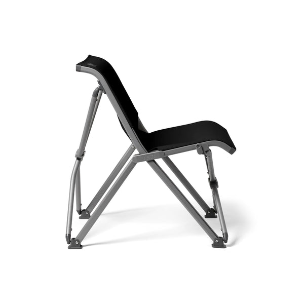 Black | YETI Trailhead Field Chair Image Showing Side View.