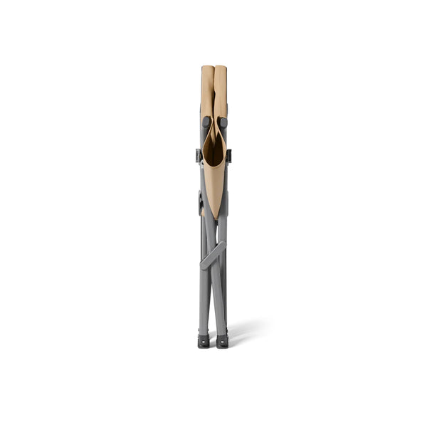 Tan | YETI Trailhead Field Chair Image Showing Chair Folded.