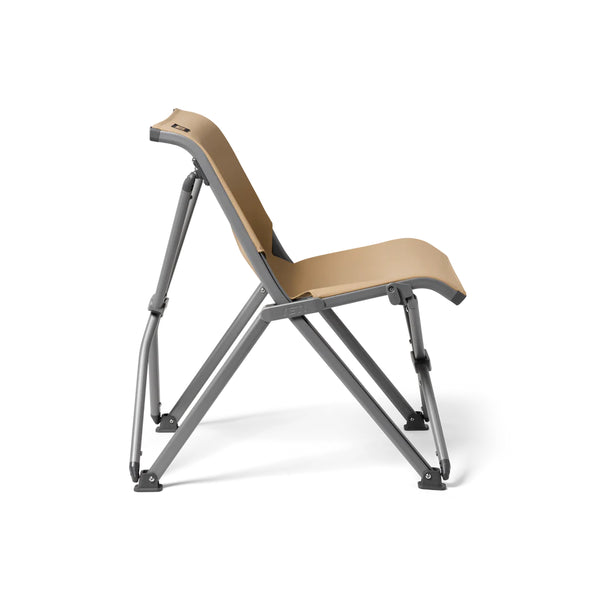 Tan | YETI Trailhead Field Chair Image Showing Side View.