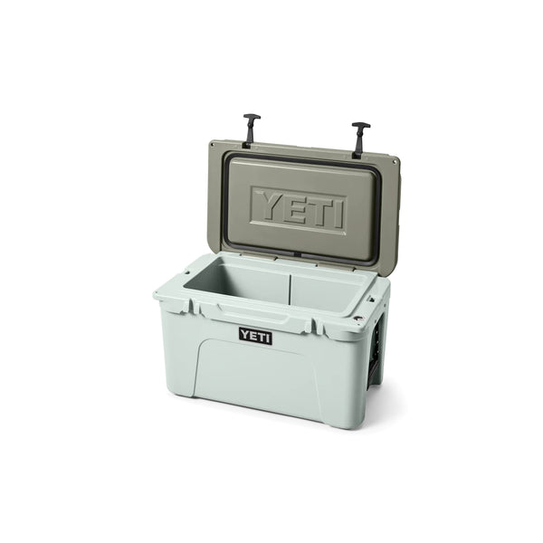 Ridgeline / 45 | YETI Tundra Hard Cooler Image Showing Angled Top View, With Lid Up.