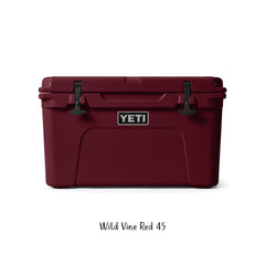 Wild Vine Red | YETI Tundra 45 Hard Cooler Image Showing NO Logos Or Titles.