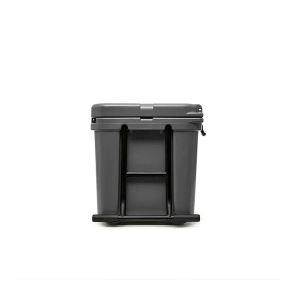 Charcoal | YETI Tundra Haul Wheeled Hard Cooler Image Showing Side View.