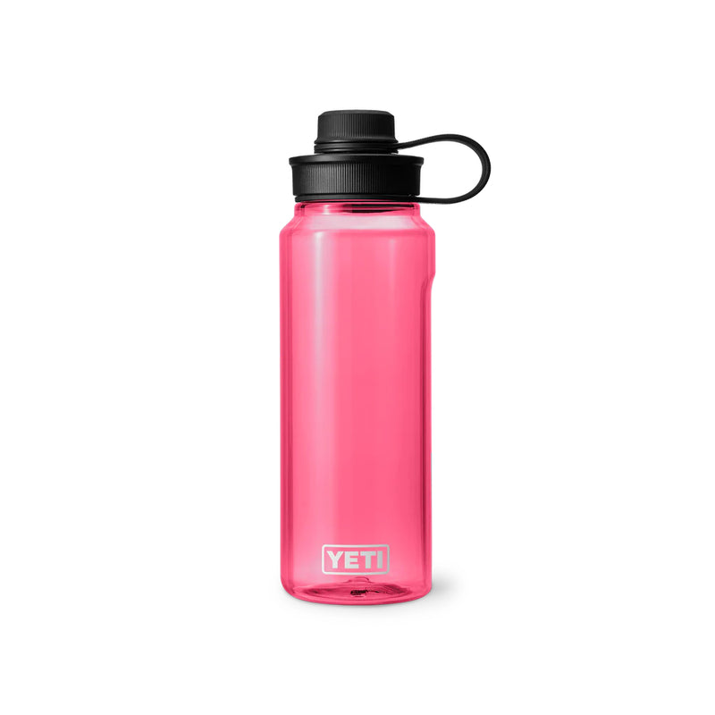 Tropical Pink | YETI Yonder 34oz Water Bottle With Tether Cap Image Showing No Logos Or Titles.