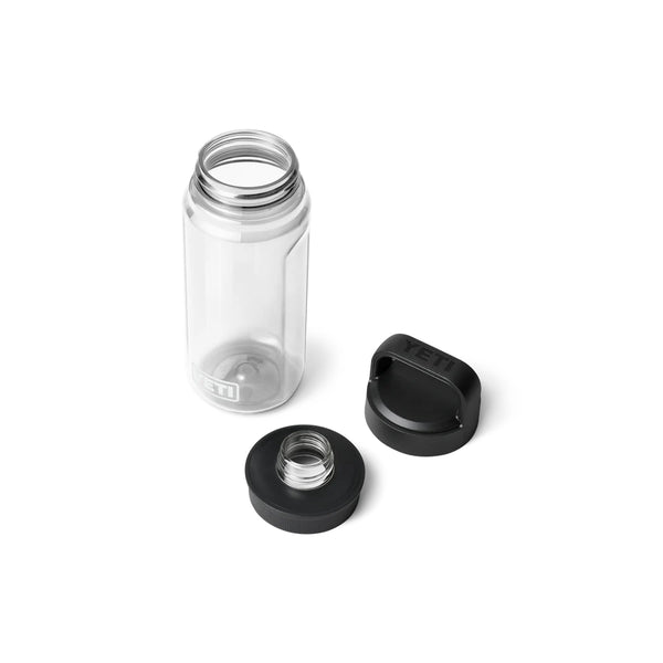 Clear/.6L | YETI Yonder Drink Bottle Image Showing Top View With Top Off.