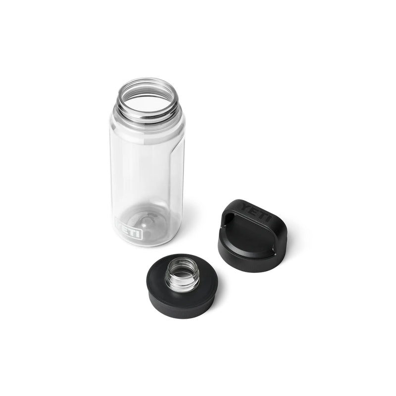 Clear/.6L | YETI Yonder Drink Bottle Image Showing Top View With Top Off.