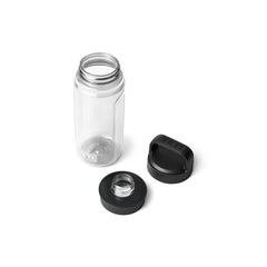 Clear/.6L | YETI Yonder Drink Bottle Image Showing Top View With Top Off.