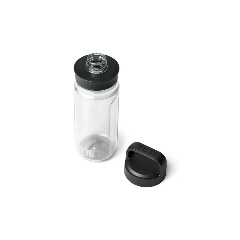 Clear/.6L | YETI Yonder Drink Bottle Image Showing Top View With Cap Off.