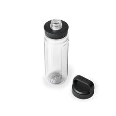 Clear/.75L | YETI Yonder Drink Bottle Image Showing Top View With Cap Off.