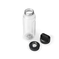 Clear/.5L | YETI Yonder Drink Bottle Image Showing Top View With Top Off.