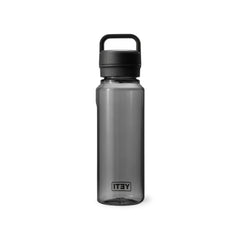 Charcoal/1L | YETI Yonder Drink Bottle Image Showing Back View.