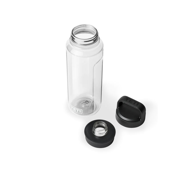 Clear/1L | YETI Yonder Drink Bottle Image Showing Top View, With Top Off.
