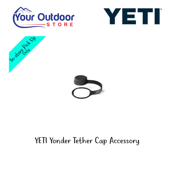 YETI Yonder Tether Cap Accessory. Hero Image Showing Logos and Title.