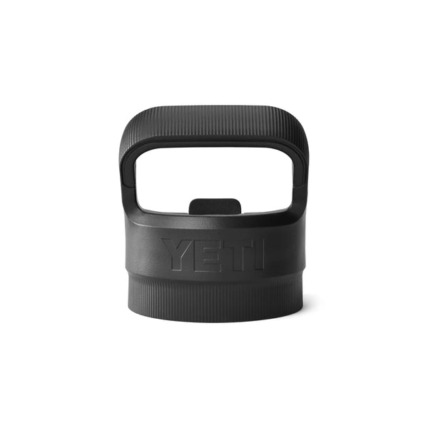 Black | YETI Yonder Straw Cap Image Showing Back View.
