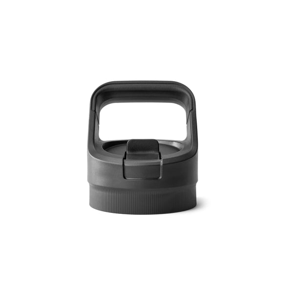 Black | YETI Yonder Straw Cap Image Showing Front View.