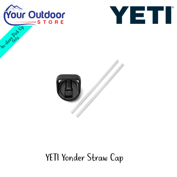 YETI Yonder Straw Cap | Hero Image Showing All Logos And Titles.