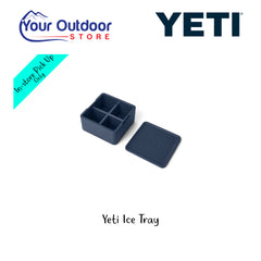 YETI Ice Tray. Hero Image Showing Logos and Title. 