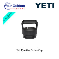 YETI Rambler Straw Cap | Hero Image Showing All Logos And Titles.