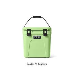 Key Lime | Yeti Roadie 24 Hard Cooler Image Showing No Logos Or Titles.