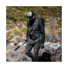 Forest Green | Hunters Element Zenith Men's Top - In Action - Hunting. 