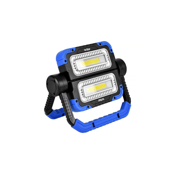 Blue | Brillar Battery Operated Water And Impact Resistant Work Lamp Image Showing No Logos Or Titles.