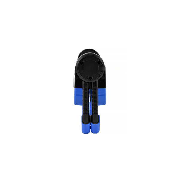 Blue | Brillar Battery Operated Water And Impact Resistant Work Lamp Image Showing Side View.