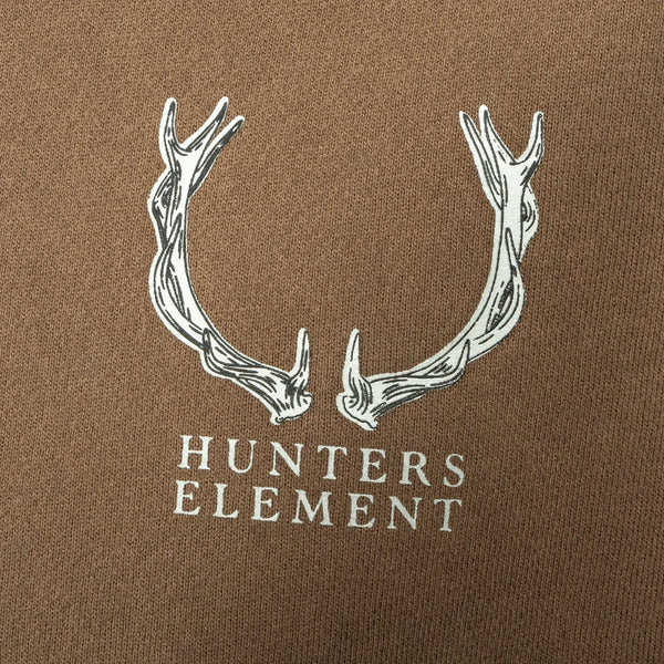 Mouse | close up of Hunters Element antlers Logo from left chest patch.