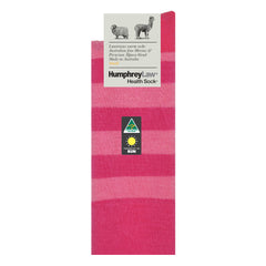 Fuchsia | Humphrey Law Fine Merino/Baby Alpaca Blend Health Sock
