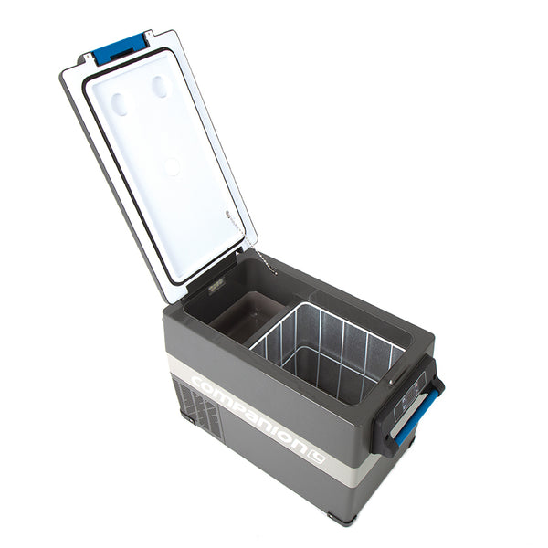 Grey | Top view with lid open